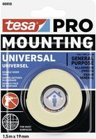 tesa Mounting PRO Universal 66958-00000-00 Montageband Weiß (L x B) 1.5 m x 9 mm 1 St. (66958-00000-00)