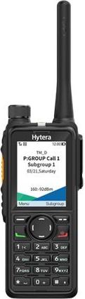 HYTERA HP785G BT V1 VHF 136-174MHz mit GPS und BT/ Li-polymer Akku 2400mAh/Desktop-Ladestation mit Netzadapter/Antenne/Gürtelclip (HP785G BT V1)
