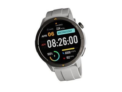 AGM Legion Smartwatch 1,43" AMOLED GPS Bluetooth Weiß/Grau