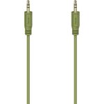 Hama Audio-Kabel Flexi-Slim, 3,5-mm-Klinken-Stecker, vergold., Grün, 0,75 m (00200728)