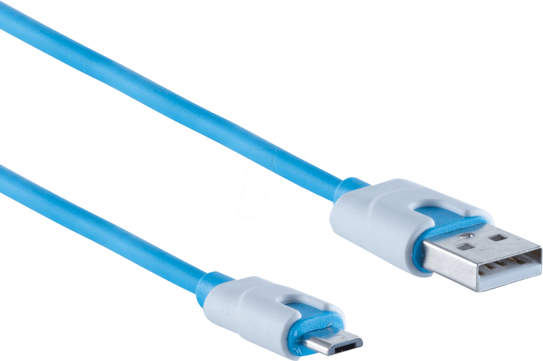 shiverpeaks BS14-50013 USB Kabel 2 m USB 2.0 USB A Micro-USB B Blau (BS14-50013)