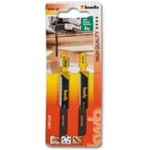 kwb 610220 Stichsägeblätter, Holzbearbeitung, spezieller Einstichzahn, HCS, 2 x mittel 2 St. (610220)