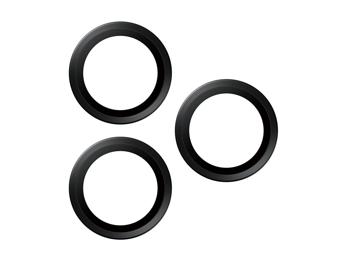 PanzerGlass Hoops Ceramic II Kameralinsen-Schutz für iPhone 17 Pro/Max/16 Pro/Max, Schwarz