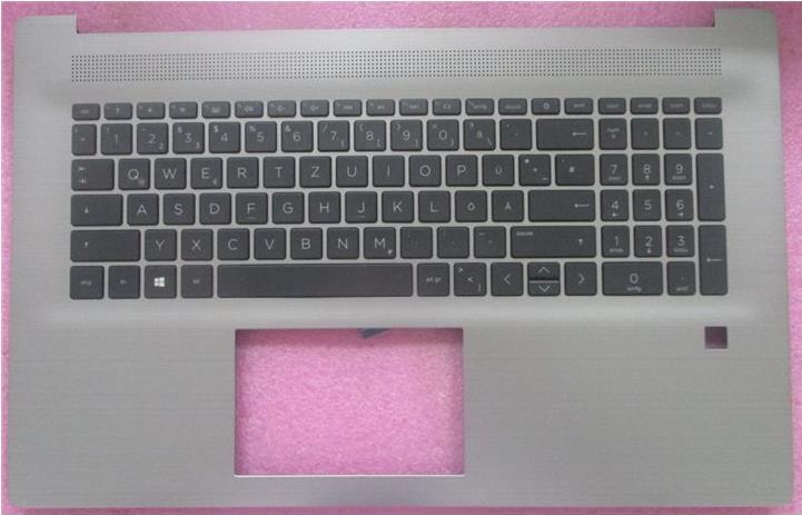 HP Cover Top w/ Keyboard AHS PT TP FPR BL German (M51628-041)
