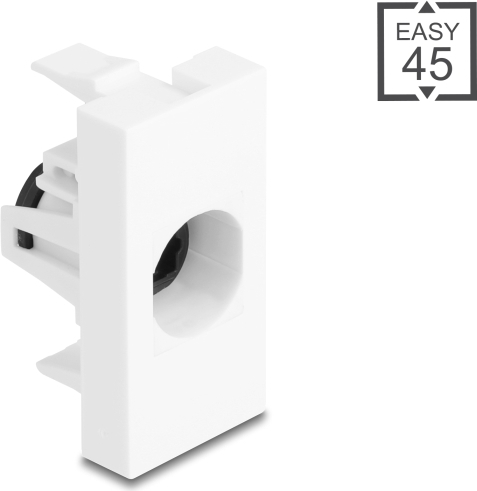 Delock Easy 45 Modul TOSLINK Buchse zu weiß (90913)