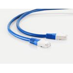 S/CONN maximum connectivity Netzwerkkabel-Patchkabel, cat 6, S/FTP, PIMF, Halogenfrei, blau, 15,0m (75725-HB)