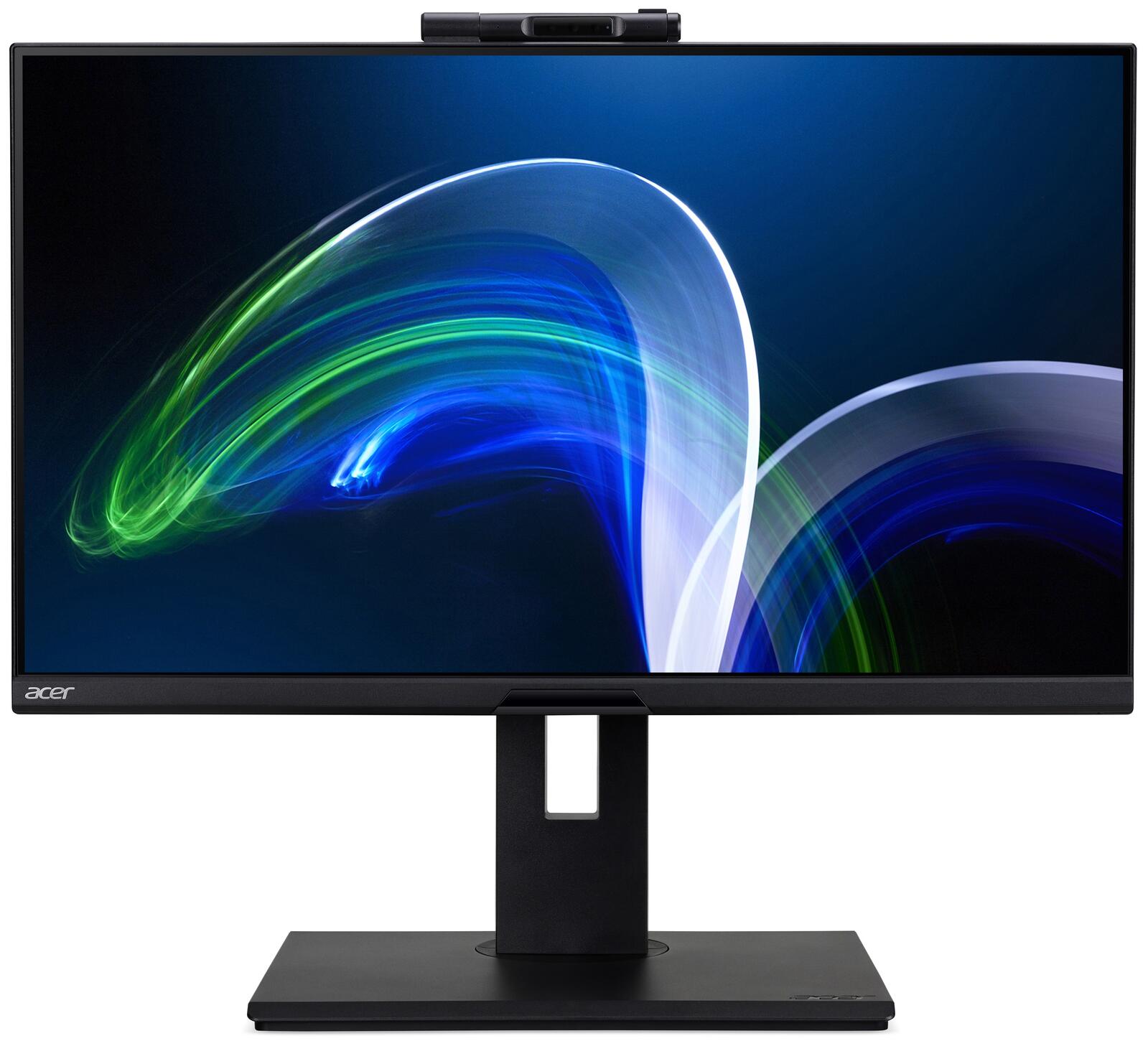 Acer B248Y Monitor 60,5 cm (23,8 Zoll) - Full-HD, IPS-Panel, Webcam, HDMI, DisplayPort, USB-C Docking, Lautsprecher [Energieklasse E] (UM.QB8EE.E04)