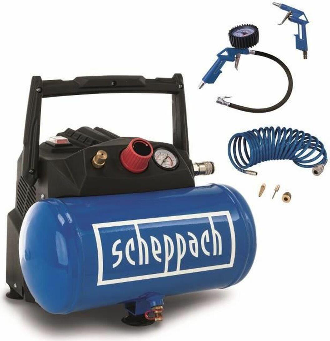 Scheppach Druckluft-Kompressor 6 l 8 bar (5906153901)