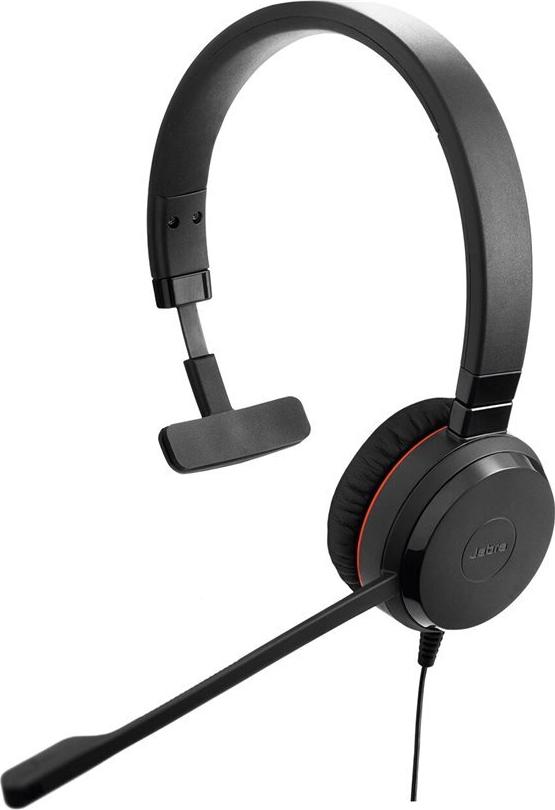 Jabra Evolve 20 MS Mono On-Ear Headset USB Kabelgebunden Schwarz