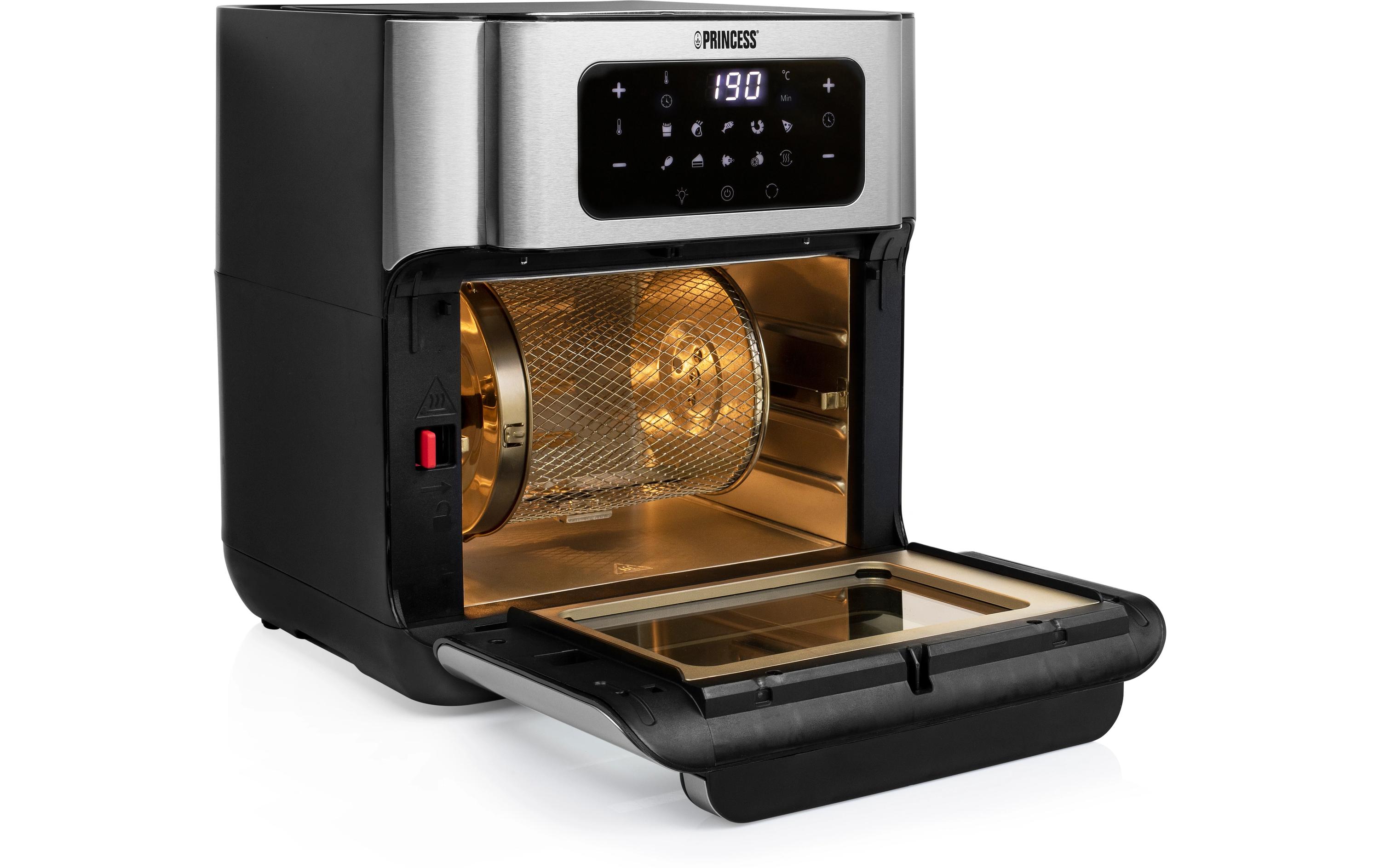 Princess Aerofryer 182065 Heißluftfritteuse 10 l 1500 W Silber