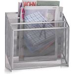 Zeller Present 18175 Zeitschriftenständer Stahl Grau (18175)