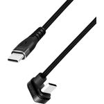 LogiLink CU0191 USB Kabel USB 2.0 2 m USB C Schwarz (CU0191)