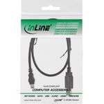 InLine 33107J 0.3m USB A Mini-USB B Männlich Männlich Schwarz USB Kabel (33107J)
