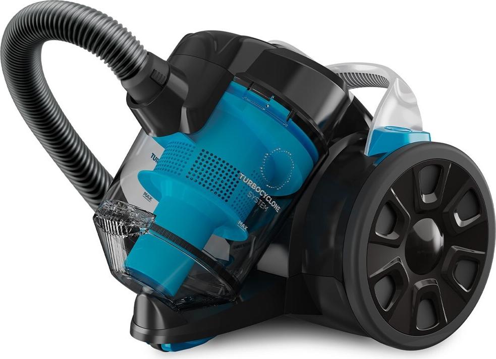 Black & Decker BXVML701E 700 W Beutellos Schwarz, Blau