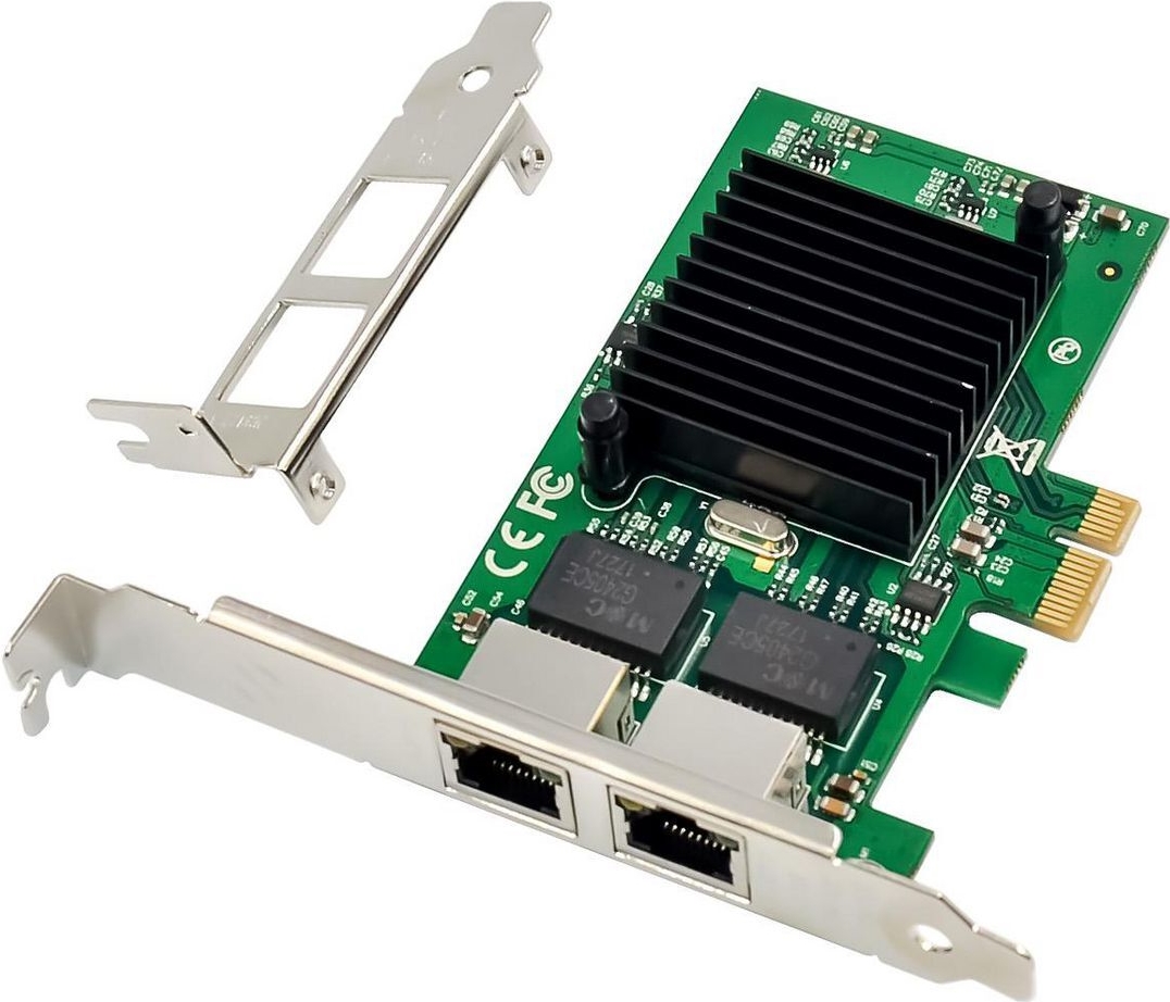 MicroConnect Network Card PCIe x1 Intel (MC-PCIEX1-82575)