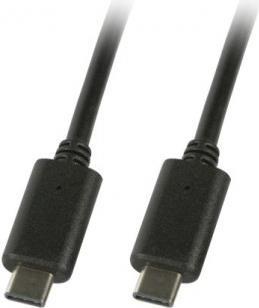 Synergy 21 S215328 USB Kabel 1 m USB 3.2 Gen 2 (3.1 Gen 2) USB C Schwarz (S215328)