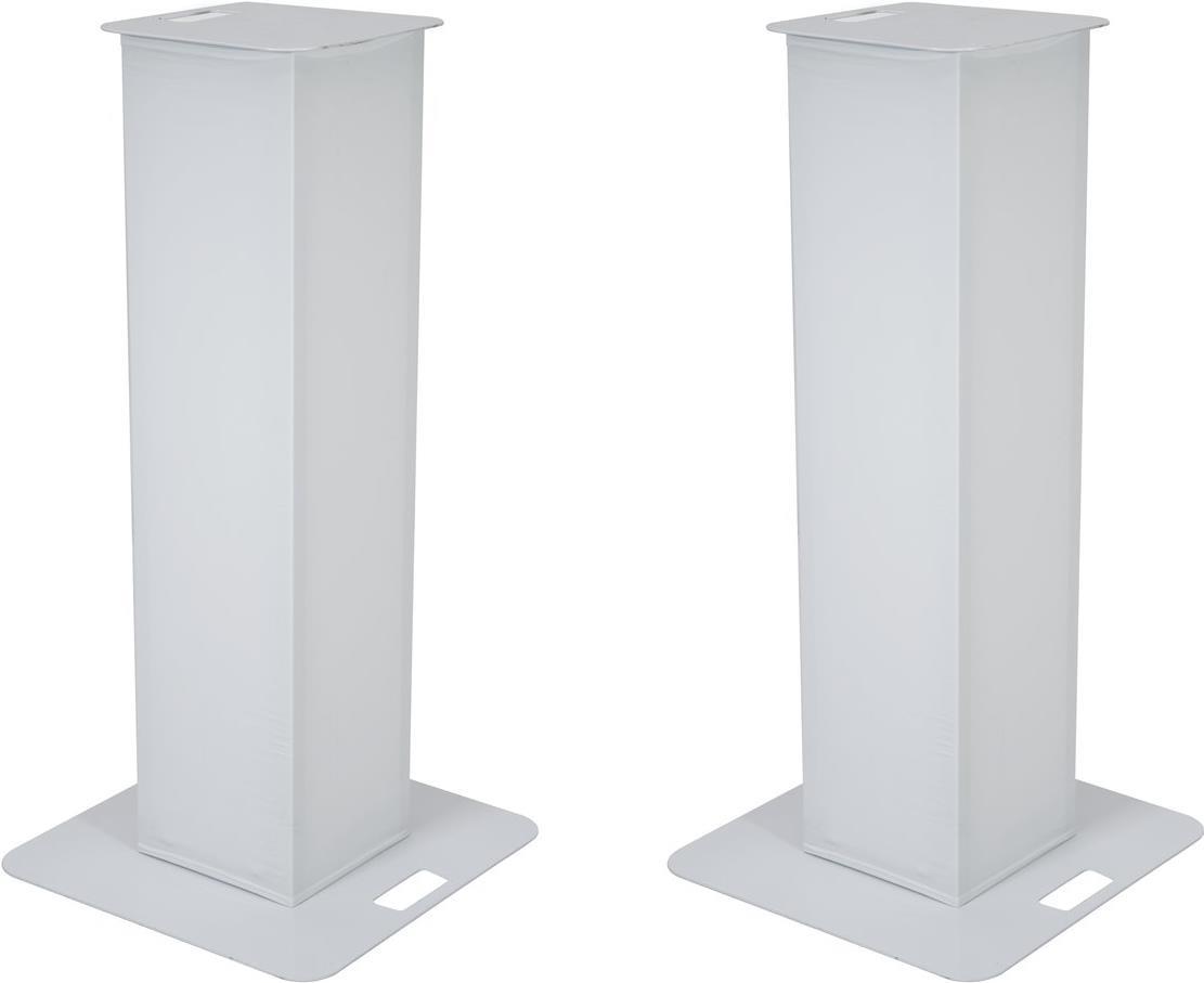 EUROLITE 2x Stage Stand 100cm inkl. Cover und Tasche, weiß (32000040)