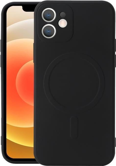 CYOO - Silikon Magsafe Case - iPhone 12 Pro - Schwarz - Hülle - magnetisch - Schutzhülle - Cover (CY