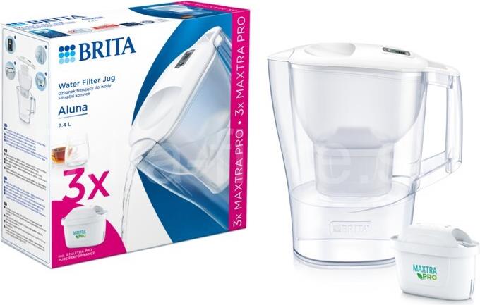 Brita 1052801 Wasserfilter Aufsatz-Wasserfilter 2,4 l Weiß (1052801)