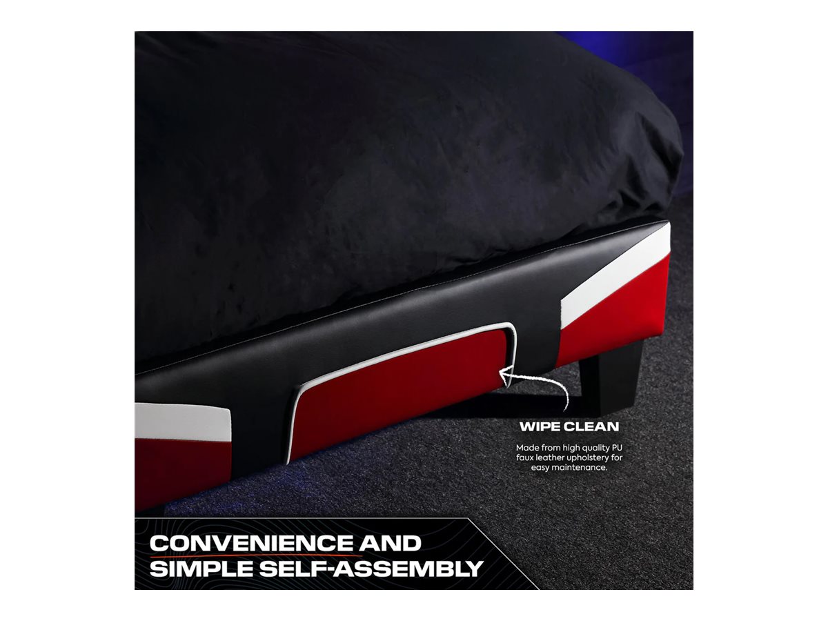 X Rocker Cerberus MKII Bettgestell 102 cm x 204 cm Rot
