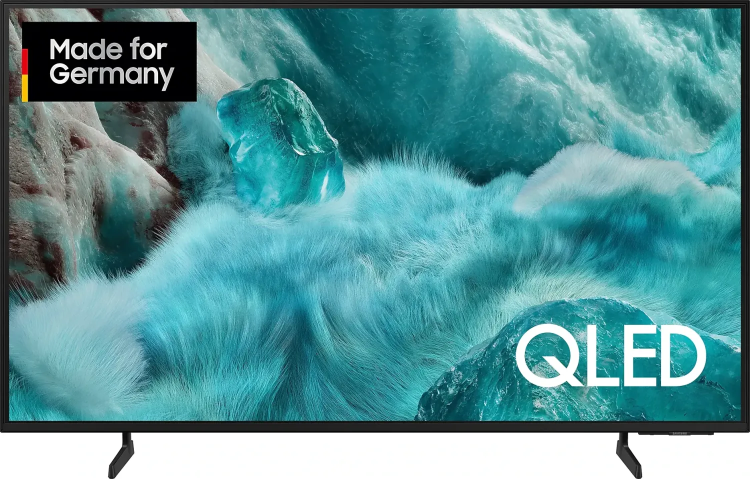 SAMSUNG GQ43Q7F2AUXZG, QLED-Fernseher, 108 cm (43 Zoll), UHD, schwarz UltraHD/4K, WLAN, Bluetooth, Tripple Tuner (GQ43Q7F2AUXZG)