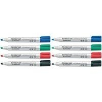 10 STAEDTLER Lumocolor Whiteboard-Marker schwarz 2,0 mm (351-9)
