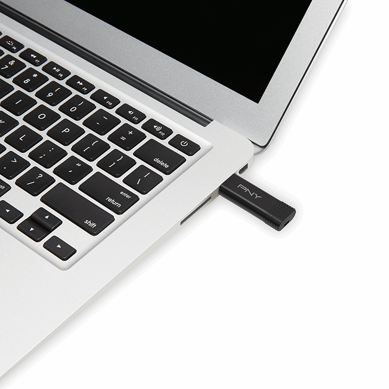 PNY PRO Elite V3 2 TB USB-C 3.2 Gen 2 Schwarz