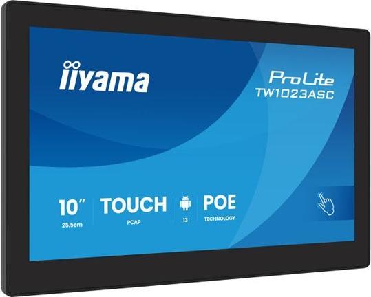 Iiyama 10.1" TW1023ASC-B3P 16 Touch IPS mHDMI (TW1023ASC-B3P)