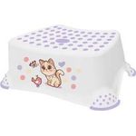 keeeper kids Tritthocker "tomek cats", weiß Tragkraft: 80 kg, Oberfläche und Füße gummiert, - 1 Stück (1864210034300)