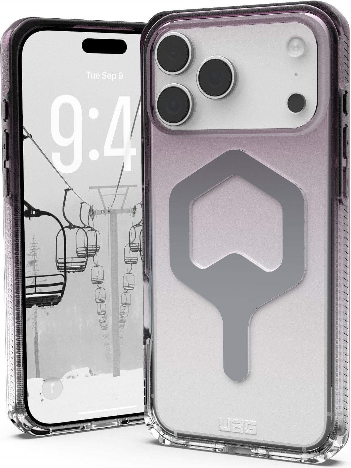 UAG Urban Armor Gear Plyo MagSafe Case | Apple iPhone 17 Pro Max | schwarz/transparent/Ombre | 11453011404G (11453011404G)