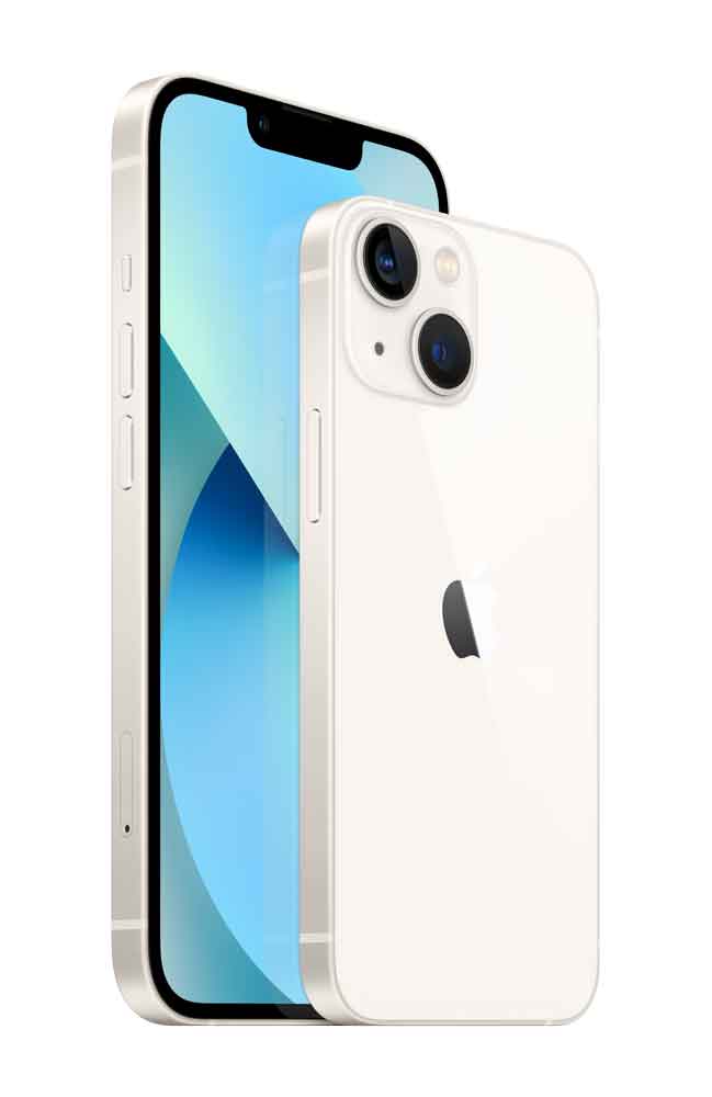 Apple iPhone 13 mini 13,7 cm (5.4" ) Dual-SIM iOS 15 5G 512 GB Weiß (MLKC3ZD/A)