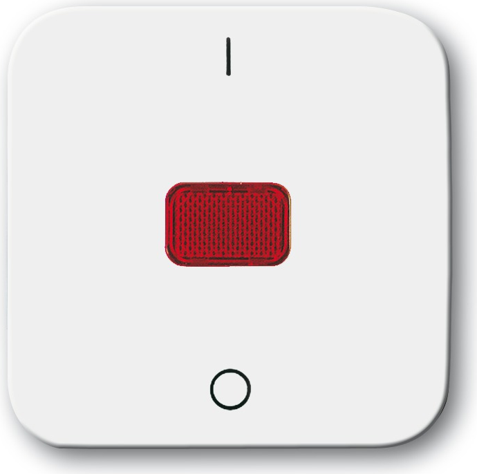 BUSCH-JAEGER Wippe rote Kal. 2508-214 Reflex SI alpinweiss 2508-214 (1731-0-0918)