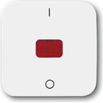 BUSCH-JAEGER Wippe rote Kal. 2508-214 Reflex SI alpinweiss 2508-214 (1731-0-0918)