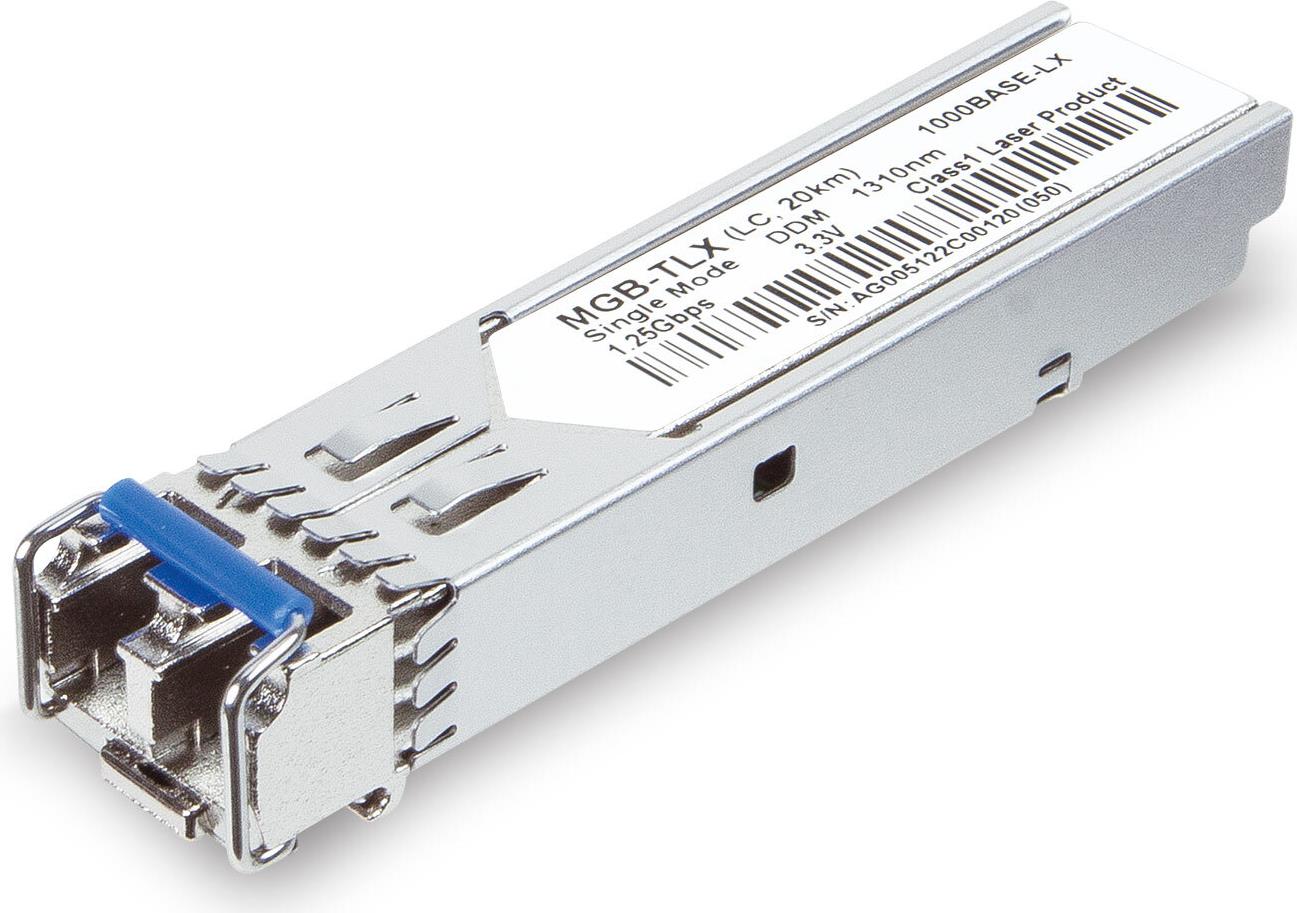PLANET SFP-Port 1000BASE-LX Netzwerk-Transceiver-Modul Faseroptik 1000 Mbit/s 1310 nm (MGB-TLX-10PCS)
