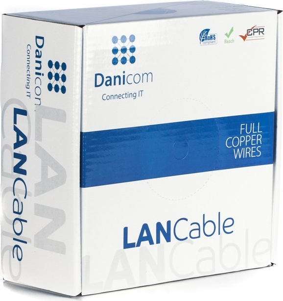DSIT DANICOM CAT6A U/UTP 100m Flexibel - PVC (Fca) (DC-UTP6A-100-FCA)