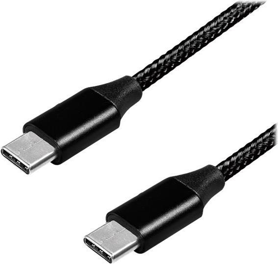 LogiLink USB-Kabel USB-C (M) bis USB-C (M) (CU0154)