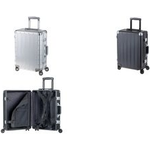 Alumaxx Reisetrolley, aus Aluminium , silber matt arretierbares Teleskoptrolleysystem, Tragegriff, - 1 Stück (45170)