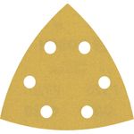 Bosch Accessories EXPERT C470 2608900831 Deltaschleifpapier gelocht (L x B) 93 mm x 93 mm 5 St.