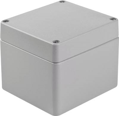 Bopla Universal-Gehäuse 100 x 100 x 81 Aluminium Silber-Grau (RAL 7001) A 116 1 St. (01116000.H)