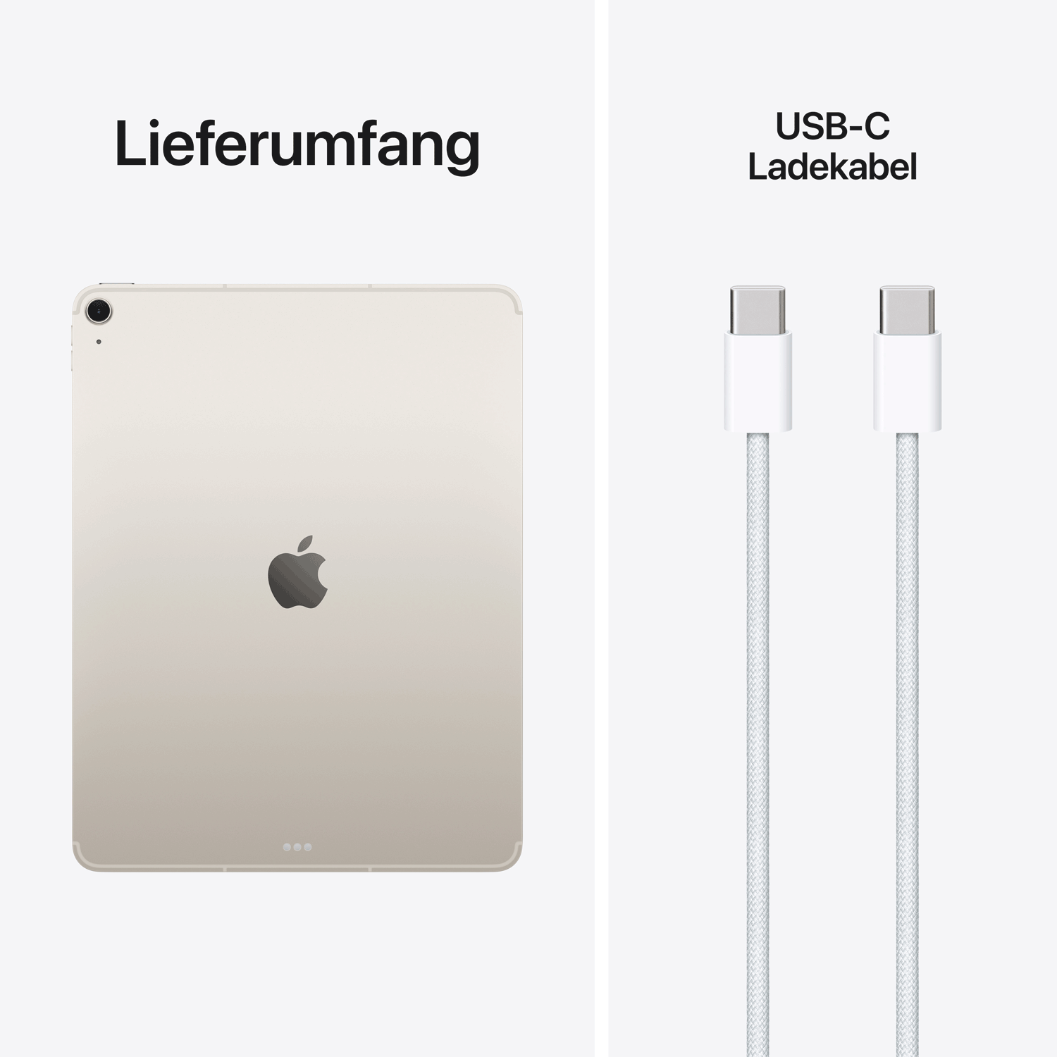 Apple 13'' iPad Air M4 Wi-Fi + Cellular 256GB - Polarstern