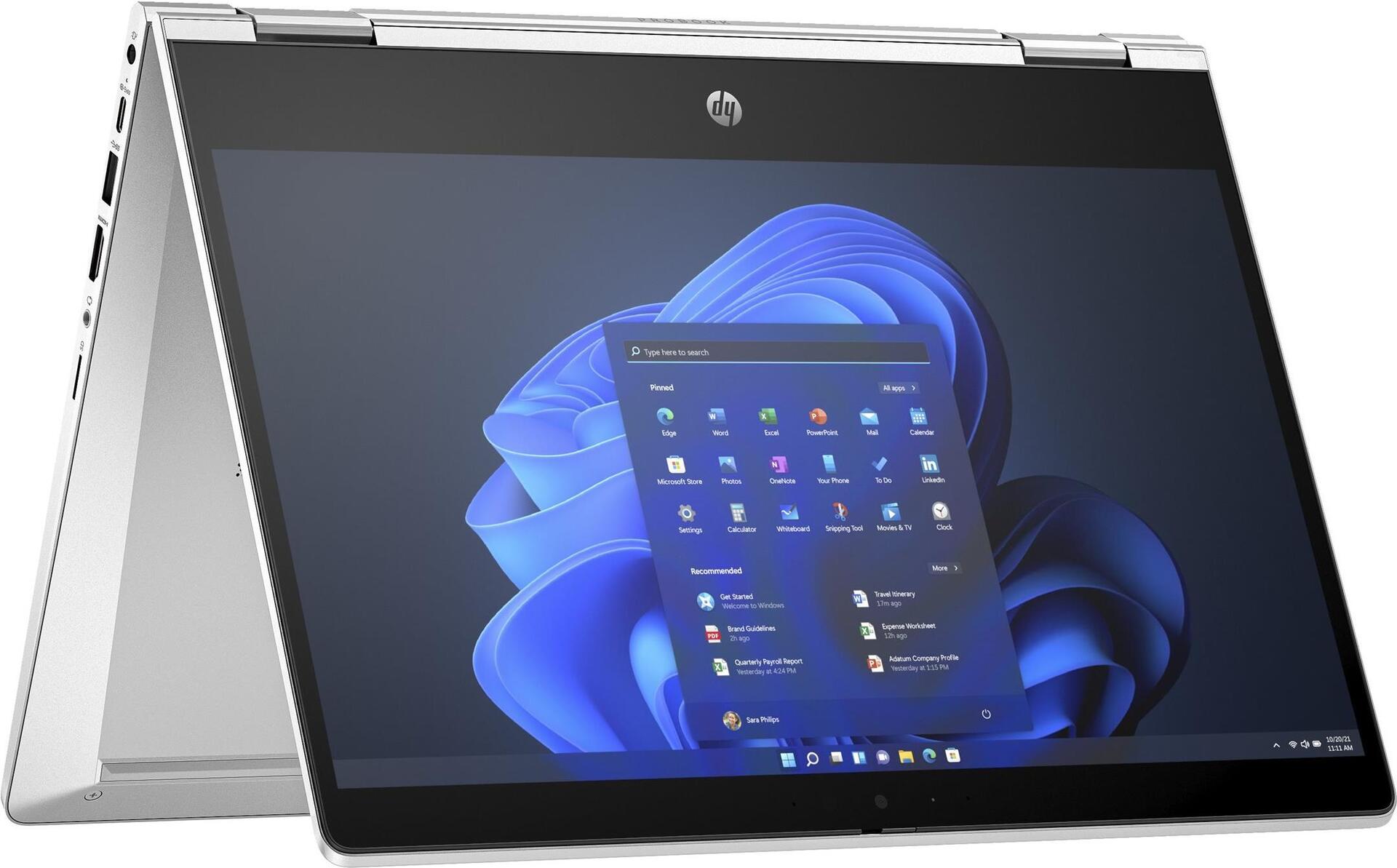 HP Pro x360 435 G10 13.3" AMD Ryzen 7 7730U 16 GB RAM 512 GB SSD Schnellaluminium in Silber