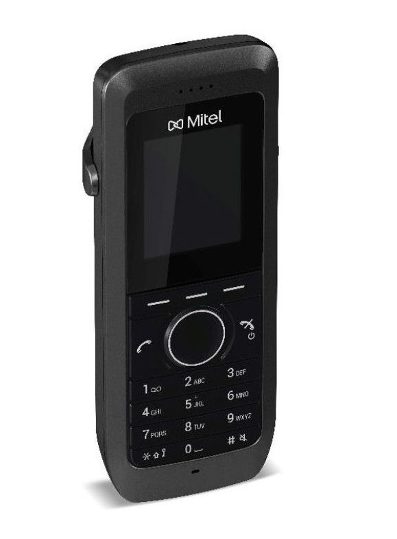Mitel 5613 - DECT-Telefon - Kabelloses Mobilteil - 1000 Eintragungen - SMS (Kurznachrichtendienst) - Schwarz (50006897)