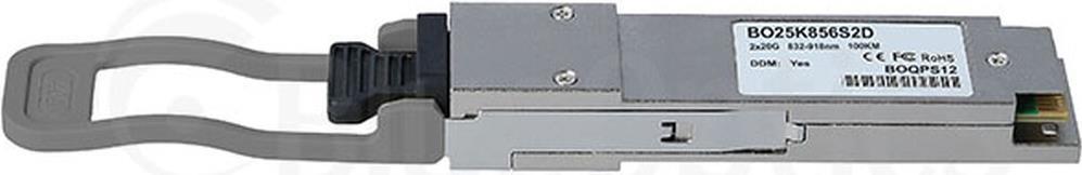 Kompatibler F5 Networks OPT-0043 BlueOptics© BO25K856S2D QSFP Transceiver, LC-Duplex, 40GBASE-SR2-BIDI, Multimode Fiber, 832-918nm, 100M, 0°C/+70°C (OPT-0043-BO)