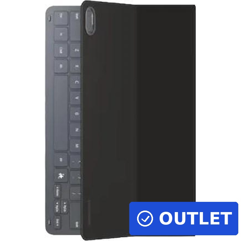 Samsung Book Cover Keyboard Slim für Tab S11 Black (EF-DX730BBEGDE) (geöffnet)