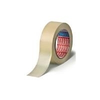 tesa Maler Krepp 4329 Papierabdeckband, 50 mm x 50 m schwach gekreppt, dünn und flexibel, gute Nassschliff - 6 Stück (04329-00005-01)