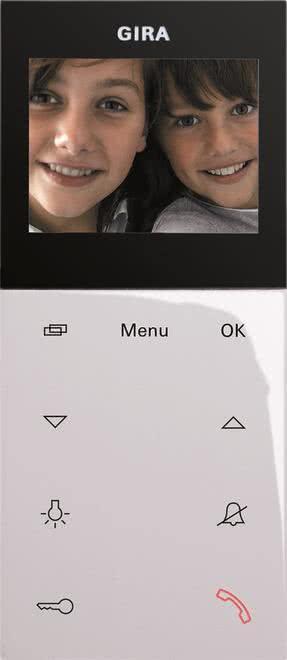 Wohnungsstation Video AP Plus reinweiß 123903 (123903)