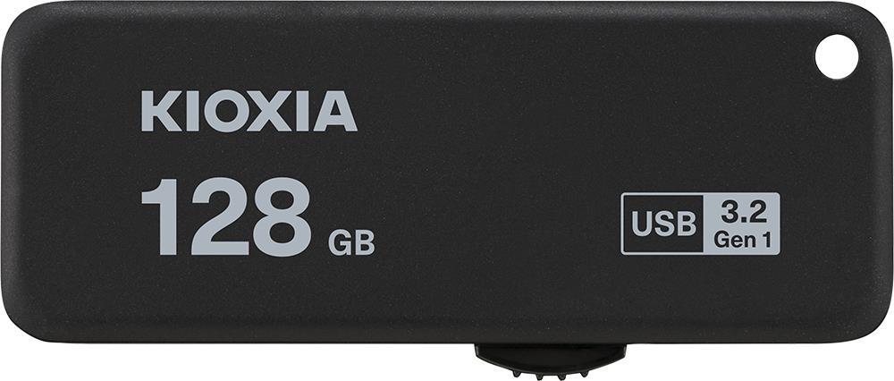 Kioxia TransMemory U365 USB-Stick 128 GB USB Typ-A 3.2 Gen 1 (3.1 Gen 1) Schwarz (LU365K128GG4)