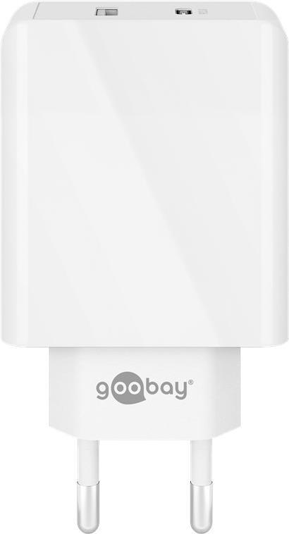 Goobay Dual USB-C™ PD (Power Delivery) Schnellladegerät (30 W) (61674)