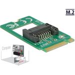 DeLOCK Adapter M.2 Key B male > SATA 7 pin (62876)