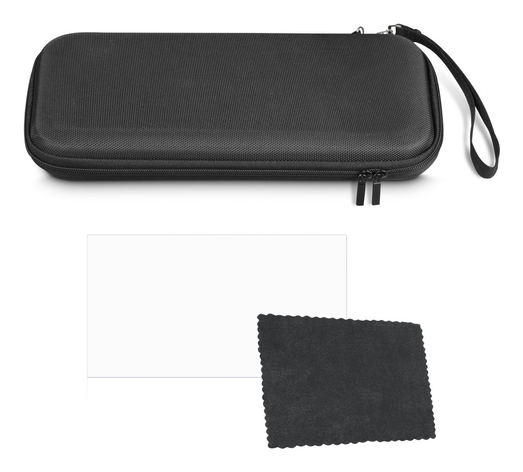 uRage Starter-Kit (Tasche, Glas) für Nintendo Switch 2 Schwarz